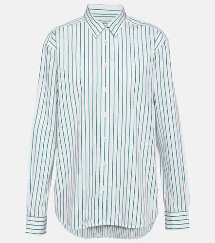 Signature striped cotton poplin shirt - Toteme - Modalova