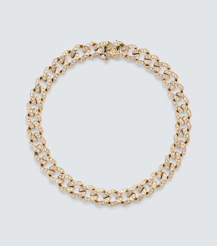 Kt chain bracelet with diamonds - Shay Jewelry - Modalova