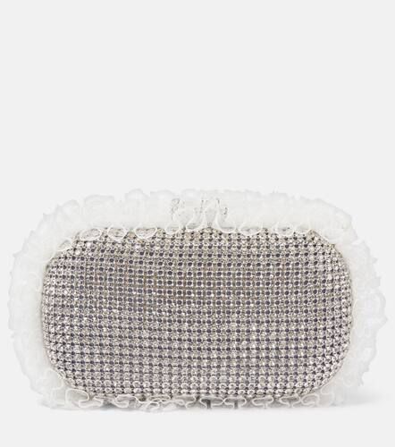 X Christopher Kane clutch adornado con cristales - Self-Portrait - Modalova