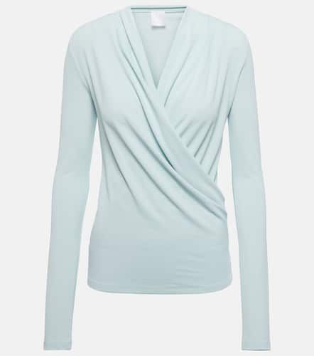 Givenchy Draped crÃªpe jersey top - Givenchy - Modalova