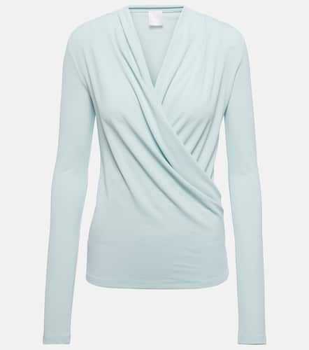 Top de jersey de crepé drapeado - Givenchy - Modalova
