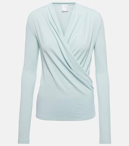 Top de jersey de crepé drapeado - Givenchy - Modalova