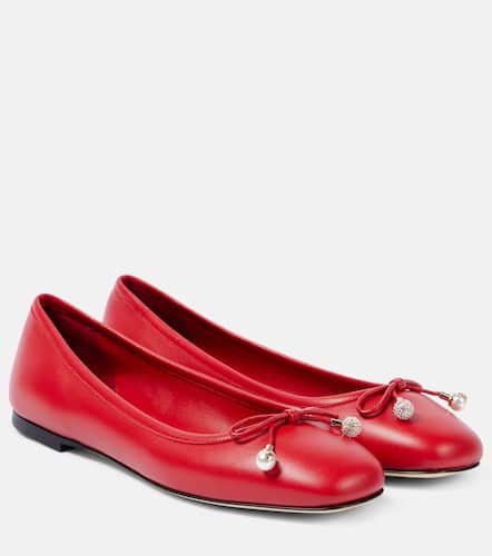 Ballerinas Elme aus Leder - Jimmy Choo - Modalova