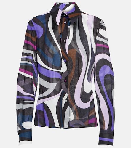 Pucci Camicia Marmo in cotone - Pucci - Modalova