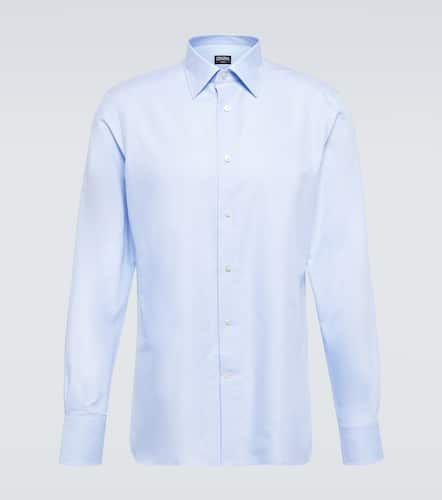 Zegna Camisa de algodón Trofeo - Zegna - Modalova