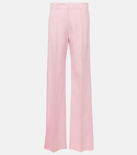 Wool and silk wide-leg pants - Valentino - Modalova