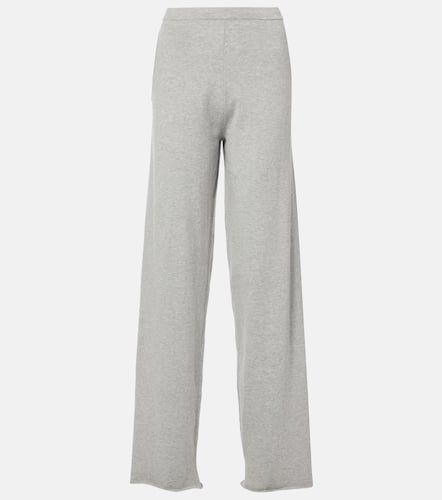 NÂ°353 Relax cotton and cashmere wide-leg pants - Extreme Cashmere - Modalova