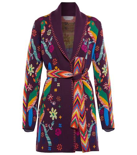 Margot printed wool and silk cardigan - Gabriela Hearst - Modalova