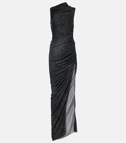 Svita printed ruched jersey gown - Rick Owens - Modalova