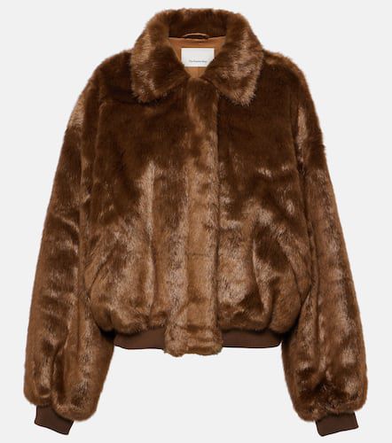Pam faux fur bomber jacket - The Frankie Shop - Modalova