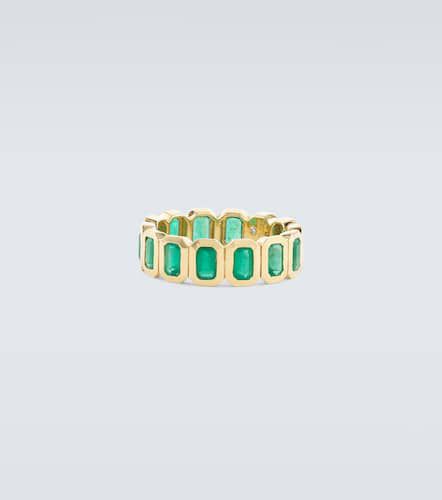 Kt gold ring with emeralds - Shay Jewelry - Modalova