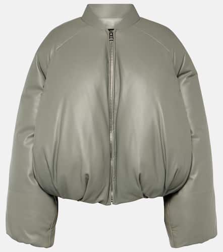 Loewe Padded leather bomber jacket - Loewe - Modalova