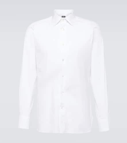 Zegna Camisa oxford de algodón - Zegna - Modalova