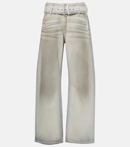 Low-rise coated denim wide-leg pants - Acne Studios - Modalova