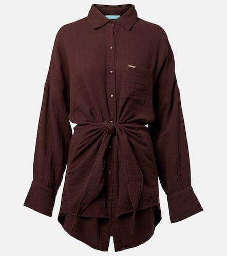 Sara cotton shirt dress - Melissa Odabash - Modalova