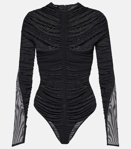 Mugler Body con ruches - Mugler - Modalova