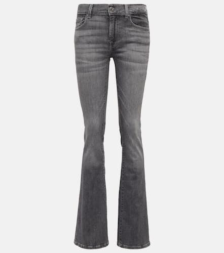 Jeans bootcut a vita media - 7 For All Mankind - Modalova