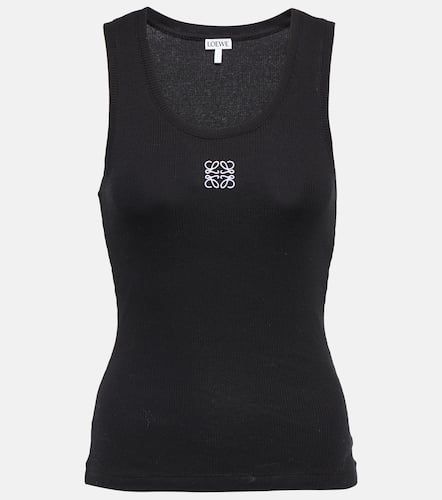 Tank top Anagram in misto cotone - Loewe - Modalova