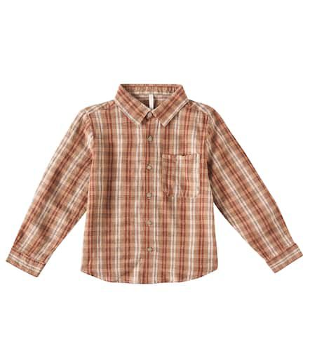 Rylee + Cru Plaid linen-blend shirt - Rylee + Cru - Modalova