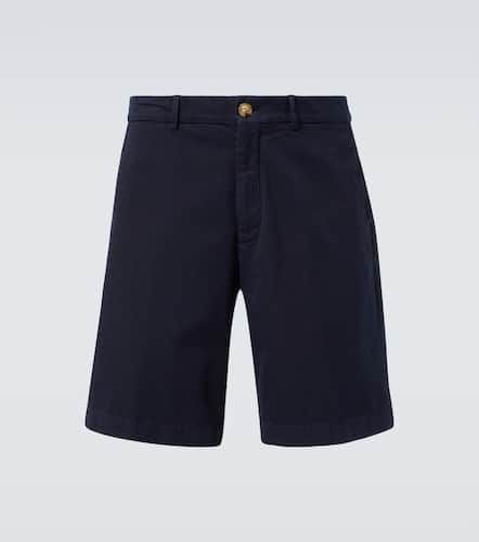 Shorts in twill di cotone - Brunello Cucinelli - Modalova