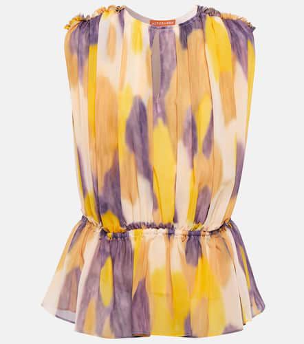 Baldur tie-dye pleated top - Altuzarra - Modalova