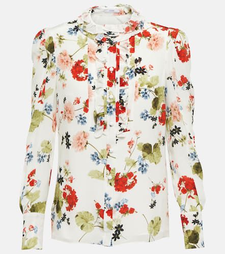 Blusa Constance de seda floral - Erdem - Modalova