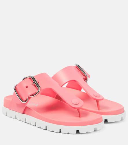 Prada Rubber thong sandals - Prada - Modalova