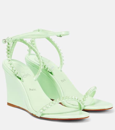 So Me 85 leather wedge sandals - Christian Louboutin - Modalova