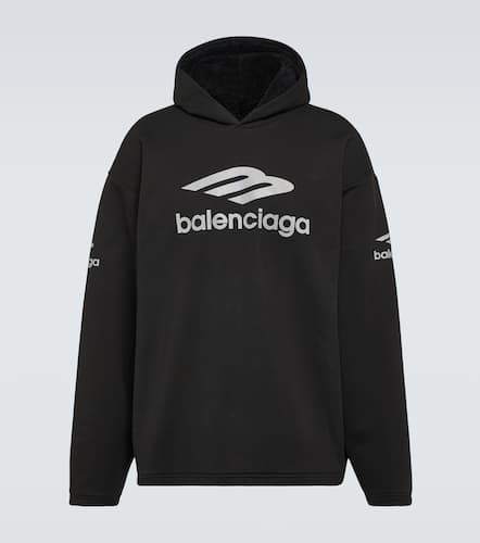 Felpa 3B Sports Icon in pile di cotone - Balenciaga - Modalova