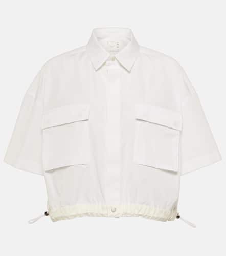 Thomas Mason cotton poplin shirt - Sacai - Modalova