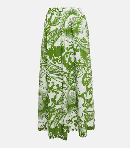 Juliana printed cotton maxi skirt - Velvet - Modalova