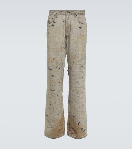 Jeans rectos Super Destroyed en denim - Balenciaga - Modalova