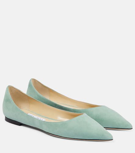 Jimmy Choo Love suede ballet flats - Jimmy Choo - Modalova