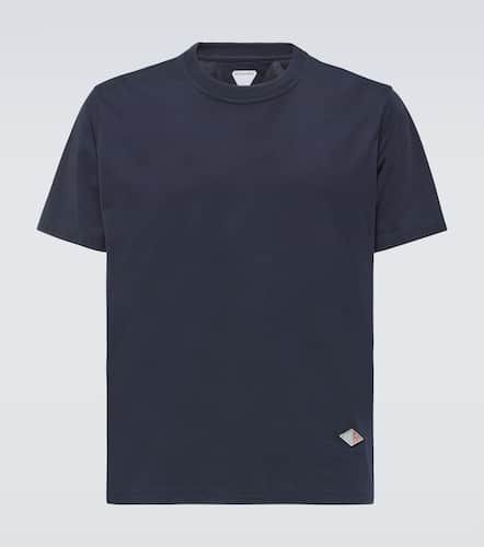 Camiseta de jersey de algodón con logo - Bottega Veneta - Modalova