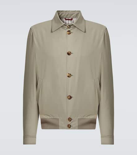 Chaqueta bomber de gabardina - Brunello Cucinelli - Modalova