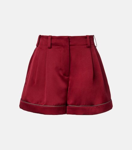 Givenchy Shorts de satén de seda - Givenchy - Modalova