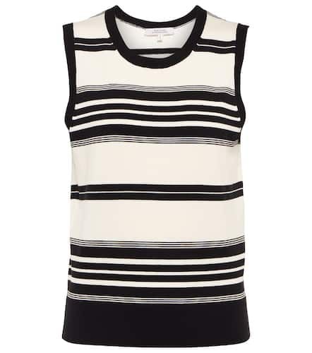 Striped cotton-blend vest - Dorothee Schumacher - Modalova