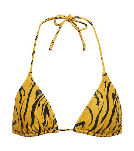 Love tiger-print bikini top - Reina Olga - Modalova