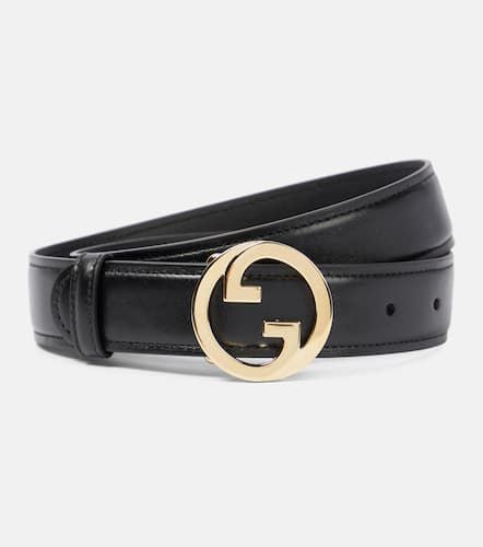 Gucci Cinturón de piel con GG - Gucci - Modalova
