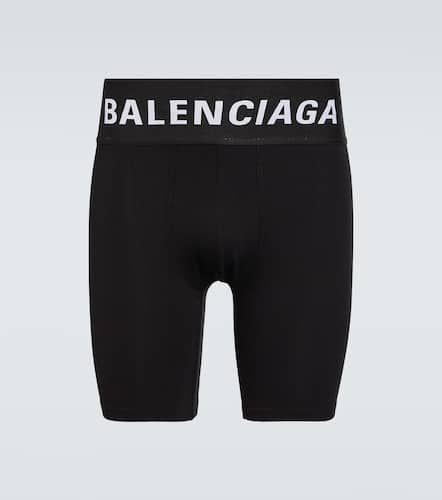 Bóxers de jersey con logo - Balenciaga - Modalova