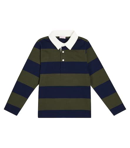 Tijo striped cotton jersey top - La Coqueta - Modalova