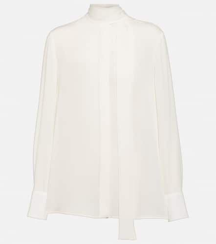 Blusa de satén con lazada - Valentino - Modalova