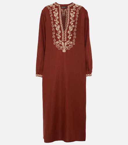 Faye embroidered linen kaftan - Loro Piana - Modalova