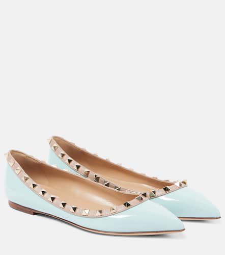 Ballerinas Rockstud aus Lackleder - Valentino Garavani - Modalova