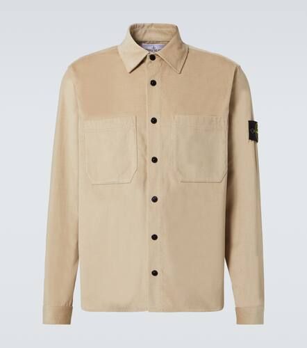 Compass cotton corduroy shirt - Stone Island - Modalova