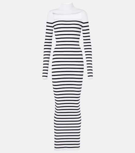 Striped maxi dress - Jean Paul Gaultier - Modalova