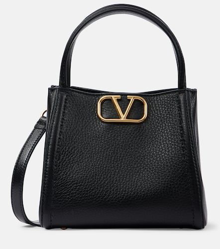 Alltime Small grained leather tote bag - Valentino Garavani - Modalova