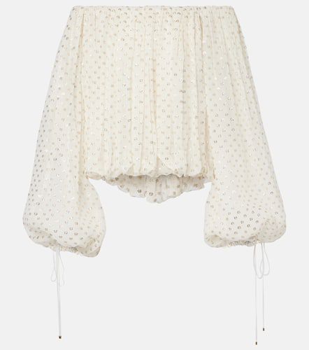 Chloé Top aus Musselin-Jacquard - Chloe - Modalova