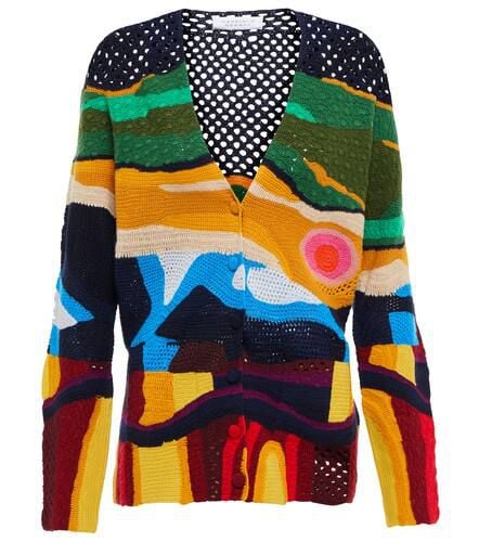 Cara intarsia cashmere cardigan - Gabriela Hearst - Modalova