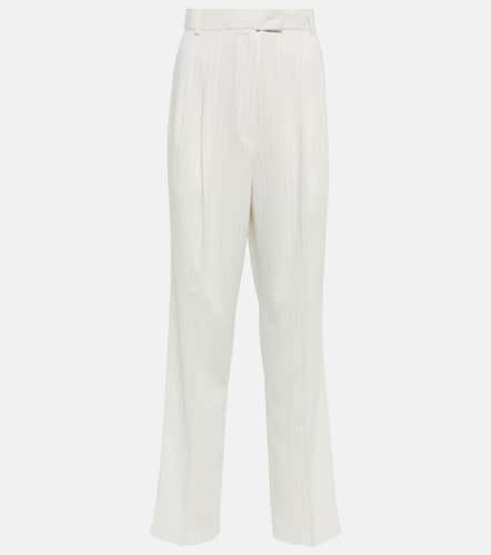 Bea striped straight pants - The Frankie Shop - Modalova